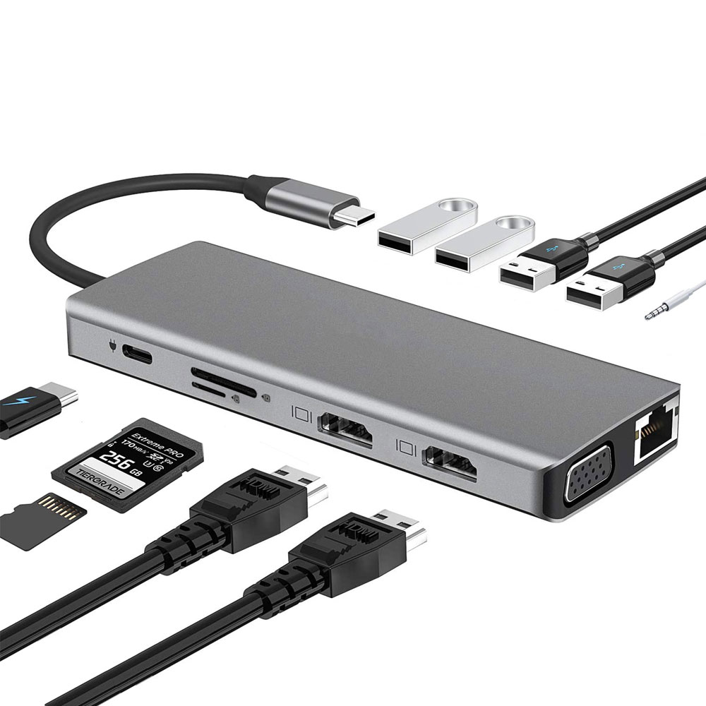 Tebe MST 12 IN 1 Type-c  USB-C  4K HDMI ȣ..